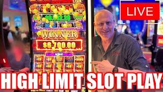 LET’S MAKE HISTORY TONIGHT LIVE AT THE CASINO!  MASSIVE HIGH LIMIT SLOT PLAY