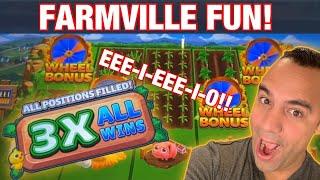** BONUS VIDEO ** Mighty Cash FarmVille ‍  | ACTION PACKED WINNING SESSION!! |