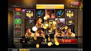 The Mummy +1000€ Scarab Attack Feature!