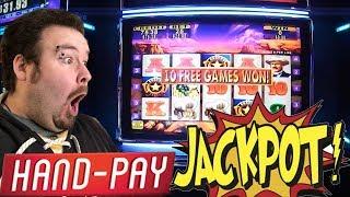 RAWHIDE Live play with HUGE JACKPOT HANDPAY Bonus REVISITED