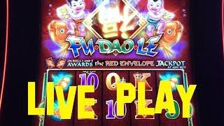 FU DAO LE Live Play at max bet $8.88 BALLY Slot Machine