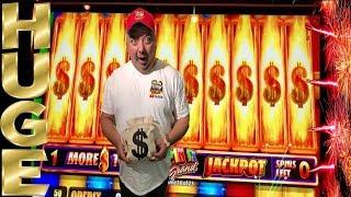 HUGE WIN! $$$ SPIN IT GRAND•RETRIGGER INSANITY•KEN, NAILED IT•FOUR WINDS CASINO