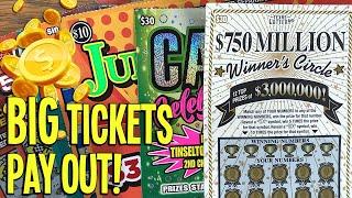 BIG TICKETS + BIG ZEROS!! 2X $30 Tickets + Jumbo Bucks  $130/Tickets Fixin To Scratch