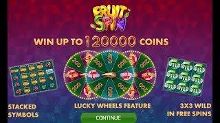 Fruit Spin Online Slot from NetEnt - Lucky Wheels & Free Spins Feature!