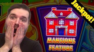 My First MANSION Feature On Huff N' More Puff!  JACKPOT HAND PAY!