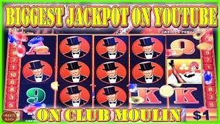 THE BIGGEST JACKPOT ON CLUB MOULIN ON YOUTUBE