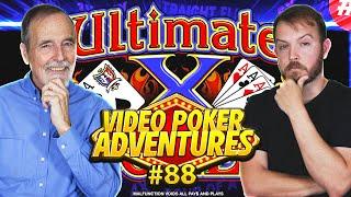 Ultimate X & Double Double Bonus 6 Card Video Poker Adventures 88 • The Jackpot Gents