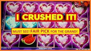 HUGE WIN! Great Picking = THE GRAND on Lucky's Wild Inferno Slots!