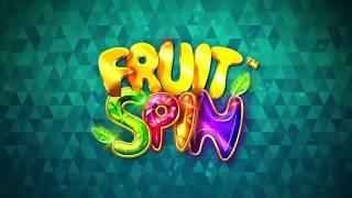 Fruit Spin Slot - NetEnt Promo