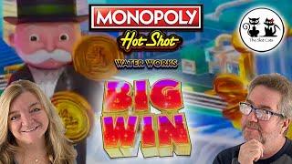 CASINO FUN! THE BAG GAME, DIE ANOTHER DAY, 5 TREASURES & MONOPOLY HOT SHOT WATER WORKS SLOT MACHINES
