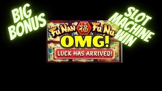 EPIC Slot Machine casino win! Fu Nan Fu Nu