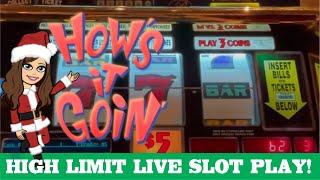 Old School Slot Machine Live Play - High Limit - $15-$30 Bets! Vegas!
