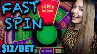 LANDED SUPER FREE GAMES on Buffalo Gold Collection in Las Vegas!