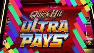 SAHARA GOLD MINOR MINI COMBO BIG WIN!!+ NEW GAME!! QUICK HIT ULTRA PAYS RISING CURTAINS