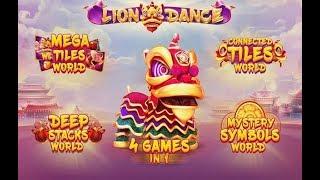 Lion Dance Online Slot from Red Tiger Gaming with 4 Games in 1