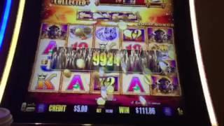 Buffalo Gold Slot Machine Bonus Big Win Treasure Island Casino Las Vegas