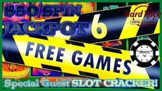 HIGH LIMIT Lock It Link Huff N' Puff JACKPOT HANDPAY ON $50 SPIN ALSO SESSION WITH SLOT CRACKER!
