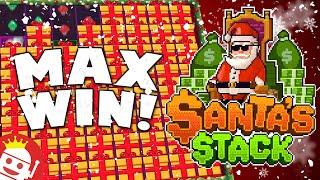 PLAYER LANDS 20,000X MAX WIN ON SANTA'S STACK SLOT!