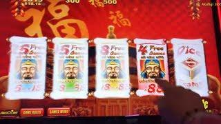 Big WinLucky 88 Slot Machine Bet $3 & DYNASTY RICHES Dollar Slot Machine, San Manuel, Akafuji Slot
