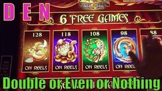 SLOT SERIES ! DEN (13)Double or Even or NothingFIRE LIGHT/TIMBER WOLF DX/5 TREASURES Slot 彡