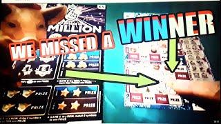 WOW!...I MISSED A  WINNER....SO NOW ..WE DO IT....and £2MILLION BLUE..and  CASH BOLT  SCRATCHCARDS