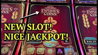 JACKPOT HANDPAY on 88 Fortunes Emperor's Coins new slot