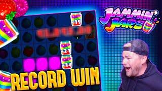 Jammin' Jars Record Win! Fruity Slots Biggest Ever Win!