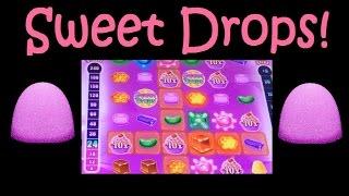 SLOT MACHINE BONUS! Sweet Drops Live Play and Bonus Trigger Win! ~ DProxima