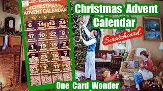 Christmas Advent Calendar Scratchcard....     One Card Wonder Game
