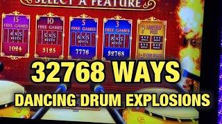 I PICKED 32768 WAYS THIS TIME DANCING DRUMS EXPLOSIONS AT RIVER SPIRIT CASINO TULSA !!!
