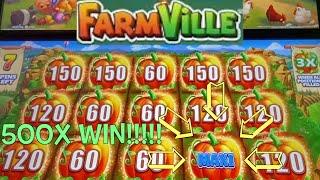 HAPPY THANKSGIVING TO YOU! HUGE WIN ON FARMVILLE! LANDED THE MAXI PROGRESSIVE X3!!