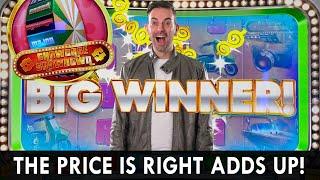 PRICE IS RIGHT ADDS UP  Showcase Showdown BIG WINNER  WILD About Slots