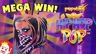 HIPHOPPOP POPWINS  PLAYER FROM JAPAN LANDS MEGA WIN!