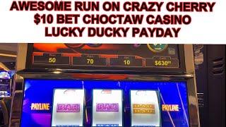 I STARTED $100 PLAYING CRAZY CHERRY & CASHED OUT WITH A HUGE PROFIT + LUCKY DUCKY PAYDAY SLOT