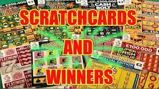 SCRATCHCARDS......DRAW..LIVE...AND...VIEWERS CAN SEE WHAT THEY WON THIS WEEK