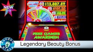 ️ New - Legendary Beauty Super Wheel Mania Link Slot Machine Bonus