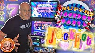 Let's Get This Party Started! 2 HANDPAY$! Super Jackpot Party | The Big Jackpot