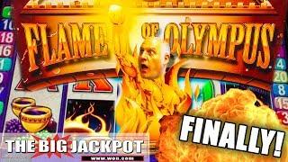 I FINALLY HIT on Flame of Olympus!  + Texas Tea BONU$ | The Big Jackpot