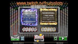 £40 DANGER BONUS LIVE STREAMED TONIGHT!