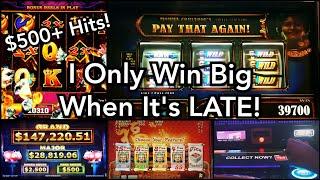Pay That Again!  Love Those $500+ Slot Wins!  Five Hundy *At* Midnight #3