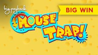 WHOA, WHAT A SURPRISE! Mouse Trap Slot - BIG WIN BONUS!
