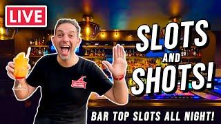 LIVE  Slots N’ Shots in Vegas  Sand Dollar Bar at Plaza