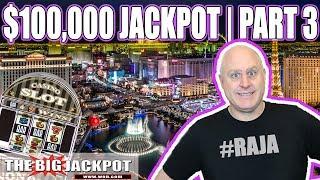 $100,000 JACKPOT PART 3  Patreon Exclusive  HIGH LIMIT SLOTS | The Big Jackpot