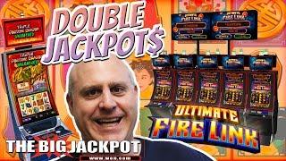Double Handpays!  HIGH LIMIT Ultimate Fire Link & Triple Fortune Dragon  | The Big Jackpot