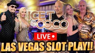 Special High Limit Slots with Celebrity Guests Ice-T & Coco Live from Vegas!