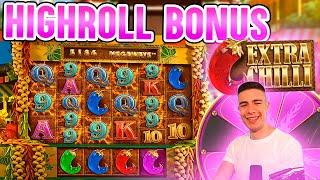 24 FREE SPINS EXTRA CHILLI 10€ HIGHROLL BONUS | BIG WIN ON EXTRA CHILLI SLOT BY BIG TIME GAMING