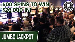 $26,000 SLOT GROUP PULL!  500 SPINS TO WIN @ Foxwoods Casino