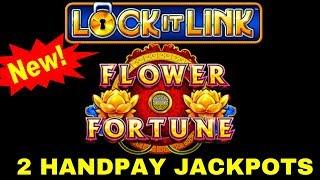 NEW SLOT OUR 1ST ATTEMPT ON SUPERLOCK LOCK IT LINK FLOWER FORTUNE (2) HANDPAYS GREAT SESSIONS