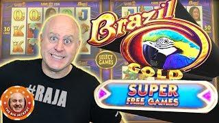 • MAX BET! • NEW Wonder 4 Brazil Gold Slot • Super Free Games! | The Big Jackpot