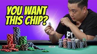 Aaron Zhang Can't Stop TROLLING and BLUFFING  #shorts #poker